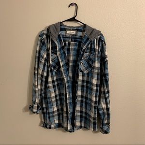 Men’s Departwest Hooded Flannel
